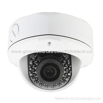 Built-in/External PoE IP Camera, 2.8-12mm Manual Zoom Lens with IR-cut